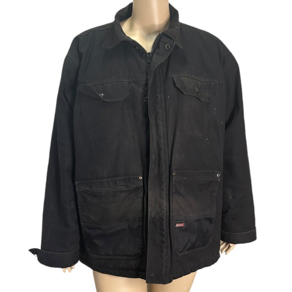 Black Dickies Workwear Jacket